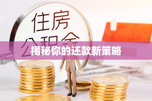 塘厦揭秘你的还款新策略