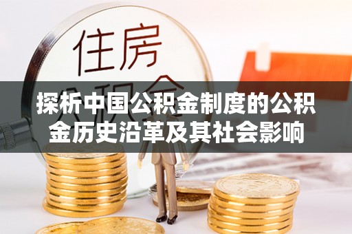 塘厦探析中国公积金制度的公积金历史沿革及其社会影响