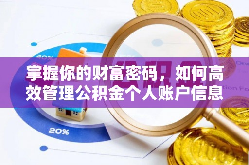 塘厦掌握你的财富密码，如何高效管理公积金个人账户信息