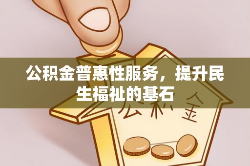 塘厦公积金普惠性服务，提升民生福祉的基石