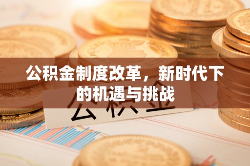 塘厦公积金制度改革，新时代下的机遇与挑战