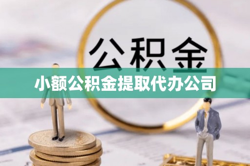 塘厦小额公积金提取代办公司
